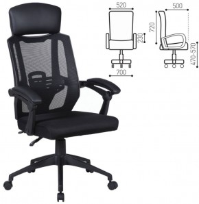 Кресло офисное BRABIX "Nexus ER-401" (черное) 531835 в Нягани - nyagan.ok-mebel.com | фото 2