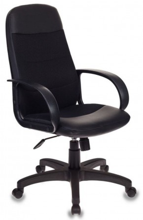 Кресло руководителя Бюрократ CH-808AXSN/LBL+TW-11 черный в Нягани - nyagan.ok-mebel.com | фото