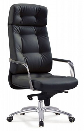 Кресло руководителя Бюрократ _DAO/BLACK черный в Нягани - nyagan.ok-mebel.com | фото