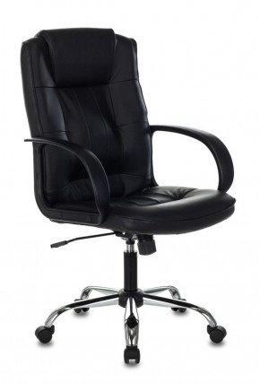 Кресло руководителя Бюрократ T-800N/BLACK черный в Нягани - nyagan.ok-mebel.com | фото