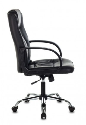 Кресло руководителя Бюрократ T-800N/BLACK черный в Нягани - nyagan.ok-mebel.com | фото 2