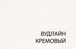 Кровать 160, TIFFANY, цвет вудлайн кремовый в Нягани - nyagan.ok-mebel.com | фото 4