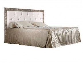Кровать 2-х спальная (1,4 м) Тиффани штрих-лак/серебро с подъемным механизмом (ТФКР140-1[3]) в Нягани - nyagan.ok-mebel.com | фото