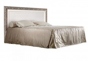 Кровать 2-х спальная (1,4 м) Тиффани штрих-лак/серебро (ТФКР140-1) в Нягани - nyagan.ok-mebel.com | фото