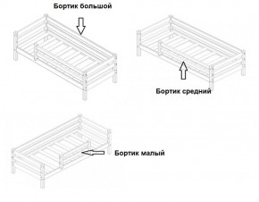 Кровать 2-х ярусная Сонечка с бортиками (лестница наклонная) в Нягани - nyagan.ok-mebel.com | фото 4