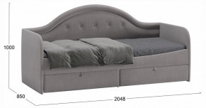 Кровать Адель Тип 1 в Нягани - nyagan.ok-mebel.com | фото 3