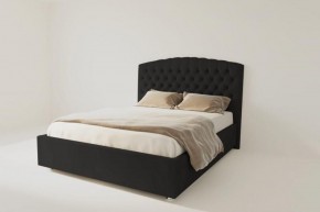 Кровать Берлин без основания 1600 (экокожа кольт ч) в Нягани - nyagan.ok-mebel.com | фото