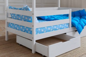 Кровать-домик 80*160 Белый в Нягани - nyagan.ok-mebel.com | фото 5