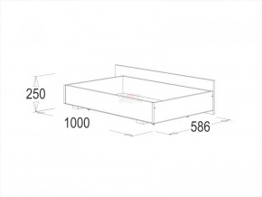 Кровать двойная Ольга 1Н + 2-а ящика (1200*2000) в Нягани - nyagan.ok-mebel.com | фото 3