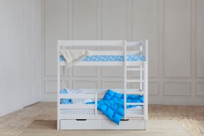 Кровать двухъярусная без крыши 80*190 Белый в Нягани - nyagan.ok-mebel.com | фото 4