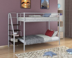 Кровать двухъярусная "Толедо" Серый/Венге в Нягани - nyagan.ok-mebel.com | фото