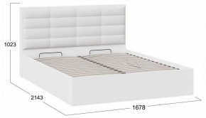 Кровать двуспальная Агата с ПМ Тип 1 в Нягани - nyagan.ok-mebel.com | фото 4