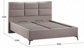 Кровать двуспальная Делана с ПМ Тип 1 в Нягани - nyagan.ok-mebel.com | фото 4