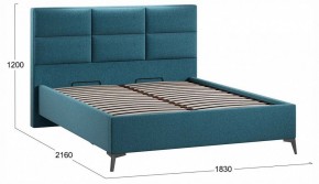 Кровать двуспальная Делана с ПМ Тип 1 в Нягани - nyagan.ok-mebel.com | фото 4