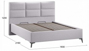 Кровать двуспальная Делана с ПМ Тип 1 в Нягани - nyagan.ok-mebel.com | фото 4