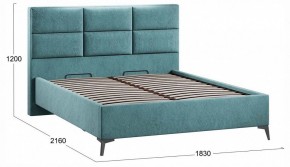 Кровать двуспальная Делана с ПМ Тип 1 в Нягани - nyagan.ok-mebel.com | фото 4
