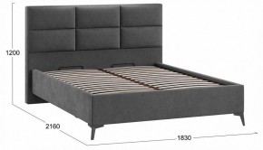 Кровать двуспальная Делана с ПМ Тип 1 в Нягани - nyagan.ok-mebel.com | фото 4