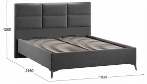 Кровать двуспальная Делана с ПМ Тип 1 в Нягани - nyagan.ok-mebel.com | фото 4