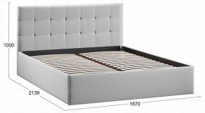 Кровать двуспальная Джоли с ПМ Тип 1 в Нягани - nyagan.ok-mebel.com | фото 4