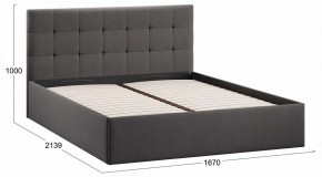Кровать двуспальная Джоли с ПМ Тип 1 в Нягани - nyagan.ok-mebel.com | фото 4