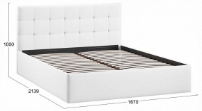 Кровать двуспальная Джоли с ПМ Тип 1 в Нягани - nyagan.ok-mebel.com | фото 3