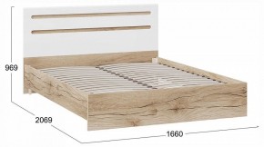 Кровать двуспальная Фьюжн ТД-260.01.03 в Нягани - nyagan.ok-mebel.com | фото 3