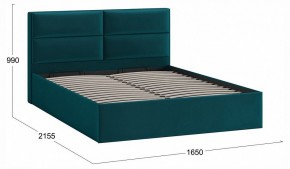Кровать двуспальная Глосс с ПМ Тип 1 в Нягани - nyagan.ok-mebel.com | фото 4