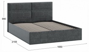 Кровать двуспальная Глосс с ПМ Тип 1 в Нягани - nyagan.ok-mebel.com | фото 4