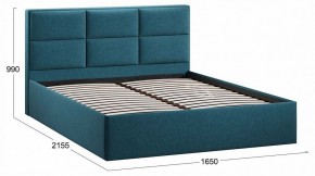 Кровать двуспальная Стелла с ПМ Тип 1 в Нягани - nyagan.ok-mebel.com | фото 4
