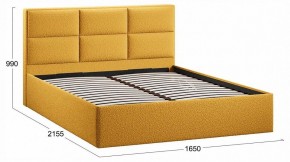 Кровать двуспальная Стелла с ПМ Тип 1 в Нягани - nyagan.ok-mebel.com | фото 4