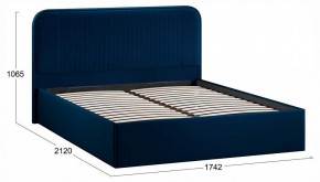 Кровать двуспальная Тиффани с ПМ Тип 1 в Нягани - nyagan.ok-mebel.com | фото 4