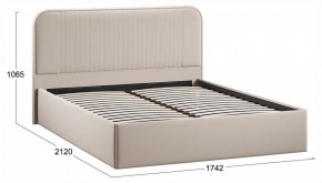 Кровать двуспальная Тиффани с ПМ Тип 1 в Нягани - nyagan.ok-mebel.com | фото 4