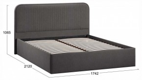 Кровать двуспальная Тиффани с ПМ Тип 1 в Нягани - nyagan.ok-mebel.com | фото 2