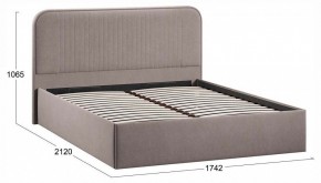 Кровать двуспальная Тиффани с ПМ Тип 1 в Нягани - nyagan.ok-mebel.com | фото 4