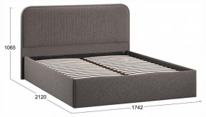 Кровать двуспальная Тиффани с ПМ Тип 1 в Нягани - nyagan.ok-mebel.com | фото 3