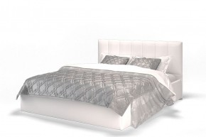 Кровать Элен 1400 + основание (Vega white) белый в Нягани - nyagan.ok-mebel.com | фото