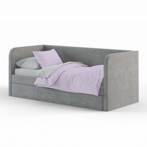 Кровать ERICA DOUBLE интерьерная в ткани рогожка Moderno в Нягани - nyagan.ok-mebel.com | фото 2