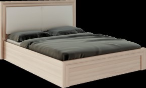 Кровать 1.6 Глэдис М32 с ПМ и мягкой частью (ЯШС/Белый) в Нягани - nyagan.ok-mebel.com | фото