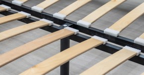 Кровать двойная Оливия 160 + ортопед. основание в Нягани - nyagan.ok-mebel.com | фото 14