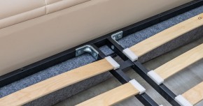 Кровать двойная Оливия 160 + ортопед. основание в Нягани - nyagan.ok-mebel.com | фото 15