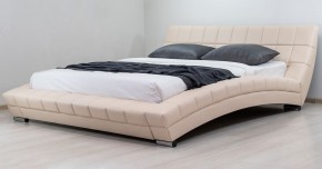 Кровать двойная Оливия 160 + ортопед. основание в Нягани - nyagan.ok-mebel.com | фото 4