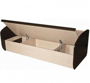 Кровать КД-1.8 с подъемным механизмом (Венге/Дуб молочный) в Нягани - nyagan.ok-mebel.com | фото 2