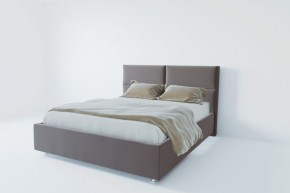 Кровать Корсика с ПМ 1200 (велюр темно-серый) в Нягани - nyagan.ok-mebel.com | фото 2