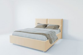 Кровать Корсика с ПМ 1800 (экокожа бежевая) в Нягани - nyagan.ok-mebel.com | фото 3