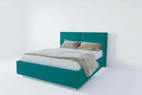 Кровать Корсика с ПМ 800 (велюр бирюзовый) в Нягани - nyagan.ok-mebel.com | фото 2