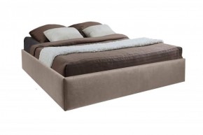 Кровать Подиум с ПМ 1400 (велюр серый) в Нягани - nyagan.ok-mebel.com | фото 1