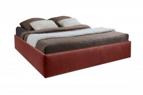 Кровать Подиум с ПМ 1600 (велюр бордо) в Нягани - nyagan.ok-mebel.com | фото