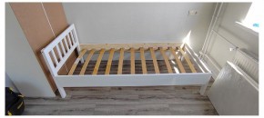 Кровать полутораспальная Белая эмаль в Нягани - nyagan.ok-mebel.com | фото 2