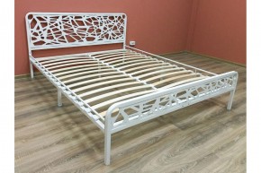 Кровать "Орион" КМД16  Белая (1400*2000) (ножки-белые) в Нягани - nyagan.ok-mebel.com | фото 3