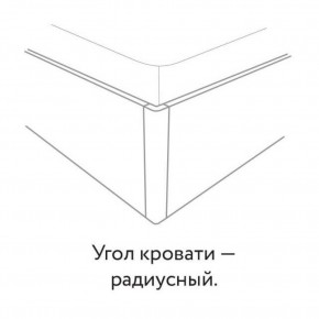 Кровать "Сандра" БЕЗ основания 1200х2000 в Нягани - nyagan.ok-mebel.com | фото 3